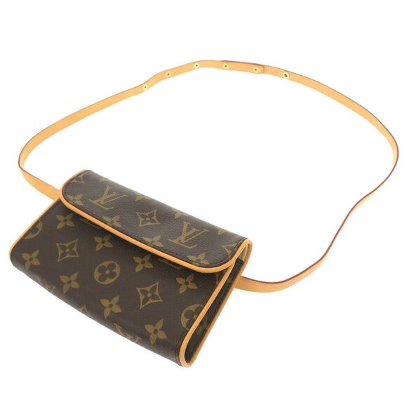 LOUIS VUITTON Monogram Pochette Florentine M51855 Waist Bag LV 1809 - Picture 6 of 11